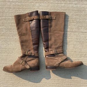 Leather Ugg Riding Boots
